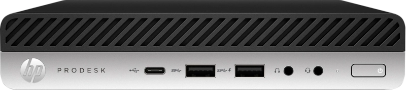 HP - Prodesk 600 G5 mini - Intel I3 9100T - 8GB Ram - 128GB SSD