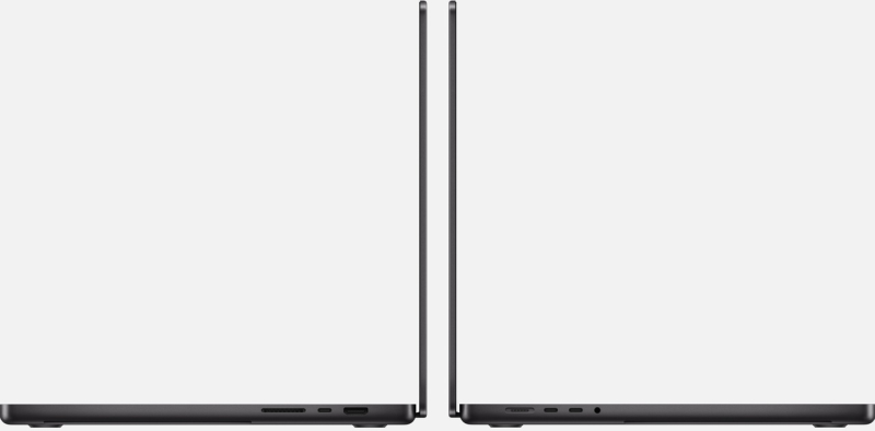 Macbook Pro 16" - Apple M3 Pro 12 core - 18GB Ram - SSD 512GB - 2023 - Space Black - Duits toetsenbord