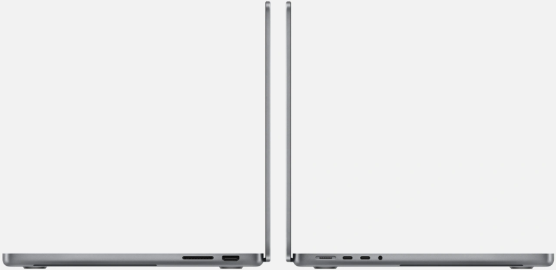 Macbook Pro 14" - Apple M3 8-core - 8GB Ram - SSD 1TB - 2023 - Space Gray - Frans toetsenbord