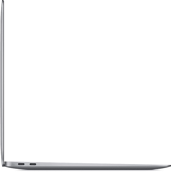 Macbook Air 13" - Apple M1 8C 2,1GHz - 8GB Ram - SSD 128GB - 2020 - Space Gray - Duits toetsenbord