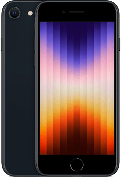 iPhone SE (2022) 128GB Mitternacht