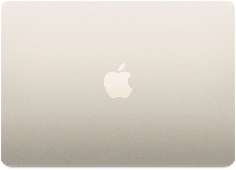 Macbook Air 13" - Apple M2 8-Core - Apple 8-Core GPU - 8GB Ram - SSD 256GB - 2022 - Starlight - Duits toetsenbord - NEU