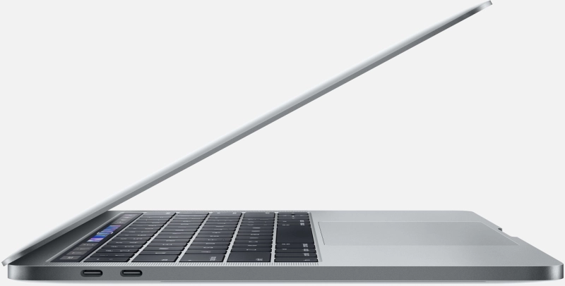 Macbook Pro 13" - Intel DualCore i5 1,4GHz - 16GB Ram - SSD 512GB - 2019 - Space Gray - Duits toetsenbord
