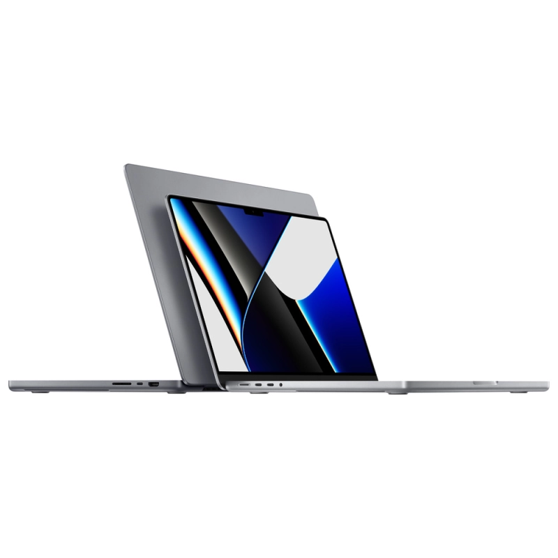 Macbook Pro 14" - Apple M1 Pro 8-core - Apple 14-core GPU - 16GB Ram - 512GB SSD - 2021 - Space Gray - Nederlands toetsenbord*