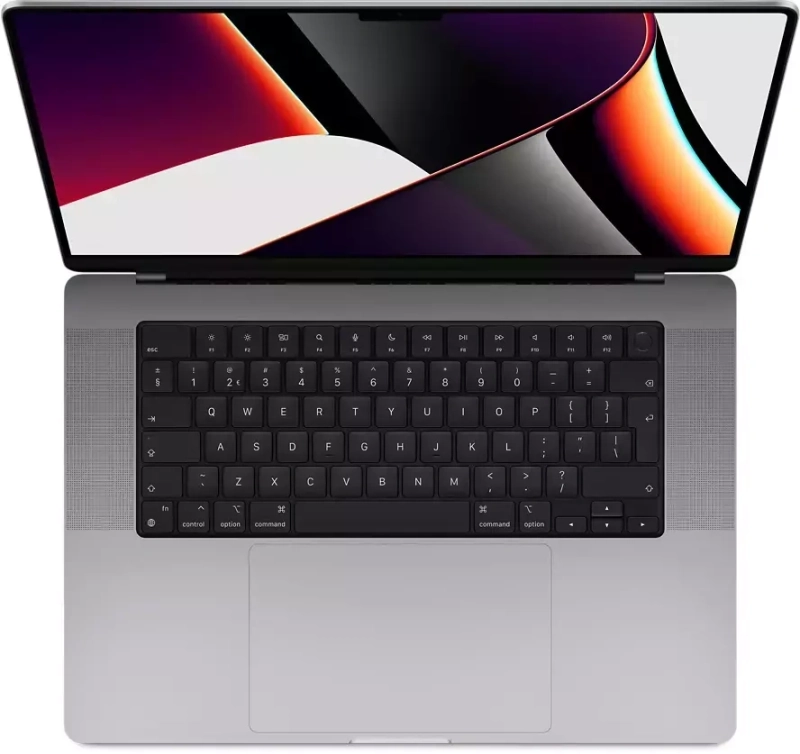 Macbook Pro 16" - Apple M1 Pro 10-core 2,1GHz - 32GB Ram - SSD 512GB - 2021 - Space Gray - Duits toetsenbord