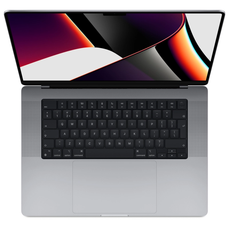 Macbook Pro 16" - Apple M1 Pro 10-core 2,1GHz - 16GB Ram - SSD 512GB - 2021 - Space Gray - Duits toetsenbord