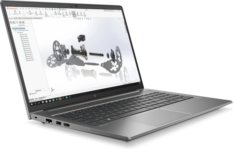 HP Zbook Power G8 - Intel HexaCore i7-11850H - 32GB Ram - 1TB SSD - 15.6" (39,62 cm) - NVIDIA T600 - Windows 11 Pro - Duitstalig toetsenbord