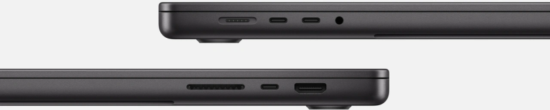 Macbook Pro 16" - Apple M3 Pro 12 core - 18GB Ram - SSD 512GB - 2023 - Space Black - Duits toetsenbord