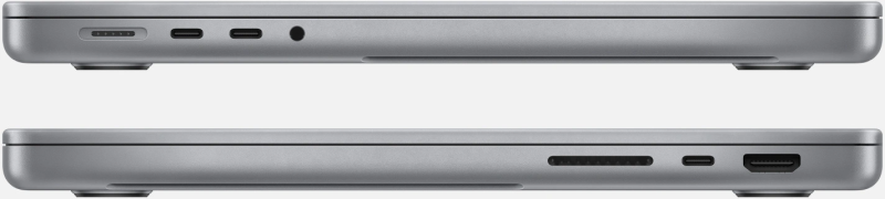 Macbook Pro 14" - Apple M2 Pro 12-core - 16GB Ram - SSD 1TB - 2023 - Space Gray - Duits toetsenbord