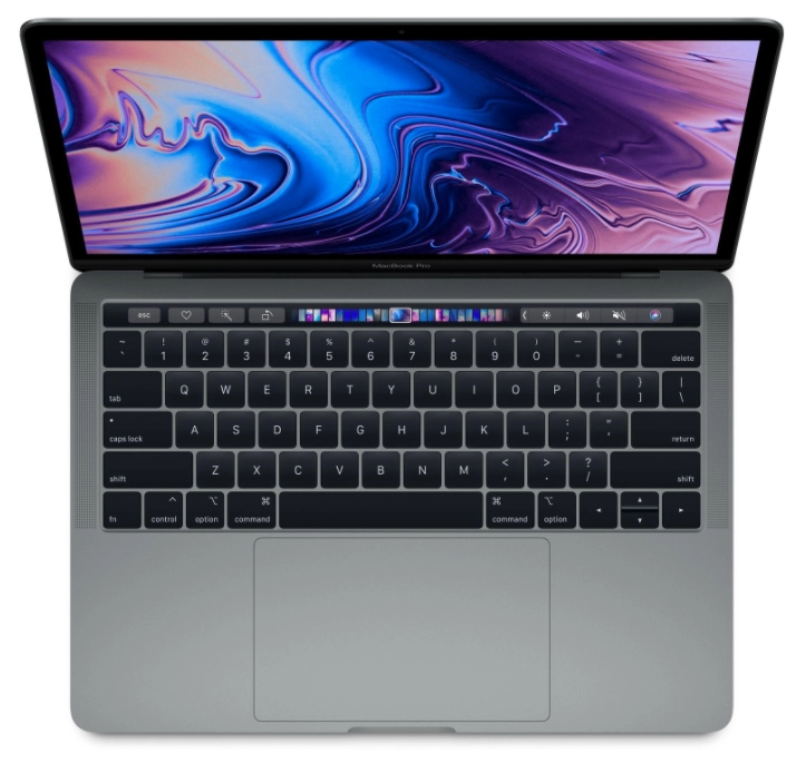 Macbook Pro 13" - Apple M1 8C 2,1GHz - 8GB Ram - SSD 256GB - 2020 - Space Gray - Duits toetsenbord