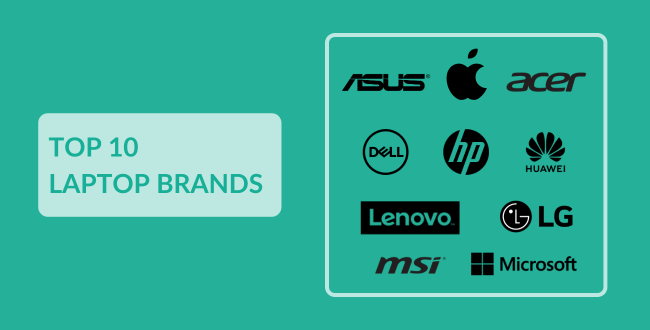 Top 10 Laptop-Marken