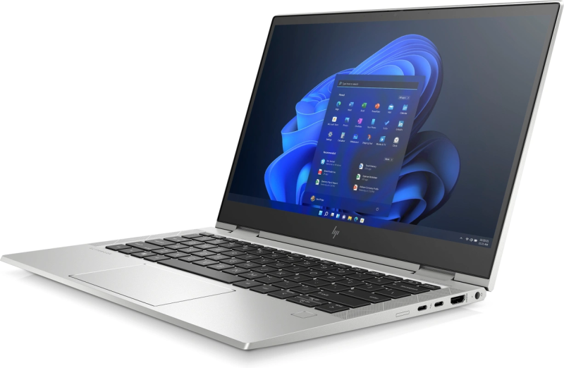 HP - Elitebook X360 830 G8 - Intel I5 1145G7 - 16GB Ram - 256GB SSD - 13,3" Touchscreen (33,78 cm) - Windows 11 Pro - Duits toetsenbord