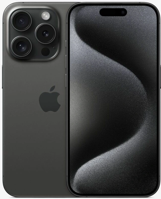 iPhone 15 Pro - 256GB - Schwarz Titanium