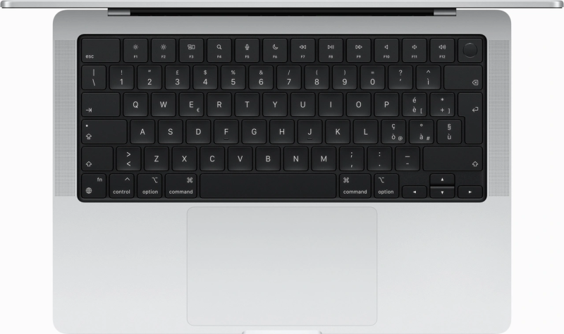 Macbook Pro 16" - Apple M4 Pro 14 core - 24GB Ram - SSD 512GB - 2024 - Silver - Duits toetsenbord