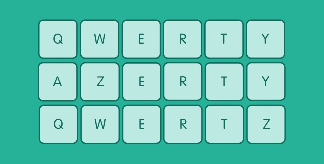 QWERTY, AZERTY oder QWERTZ