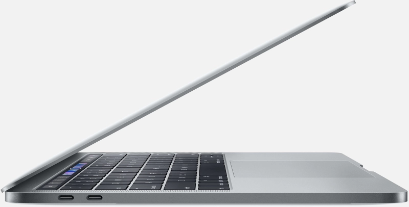 Macbook Pro 13" - Intel i7 2,7GHz - 16GB Ram - SSD 512GB - 2018 - Space Gray - Duits toetsenbord