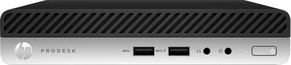 HP - Prodesk 400 G4 Mini - Intel QuadCore I3 8100T - 8GB RAM - 256GB SSD - Windows 11 Pro