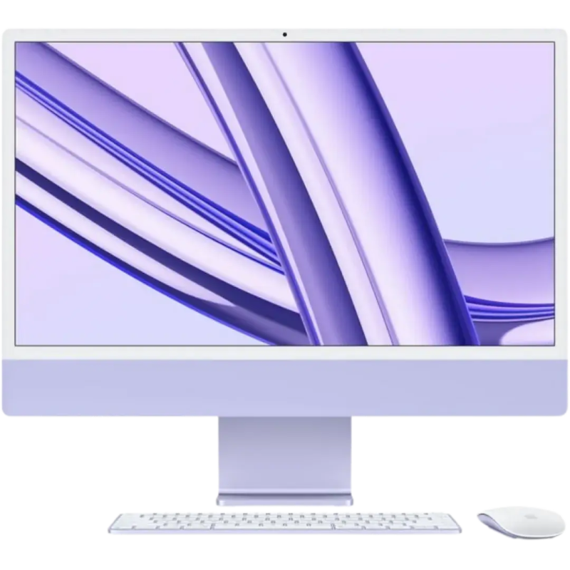 iMac 24" - Apple M3 8C 2,8GHz - 8GB Ram - SSD 256GB - Apple 10C GPU - Purple