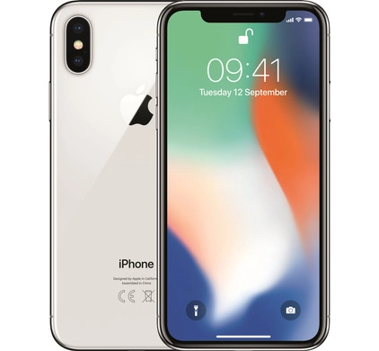 iPhone X 256GB Silber, ohne Face ID