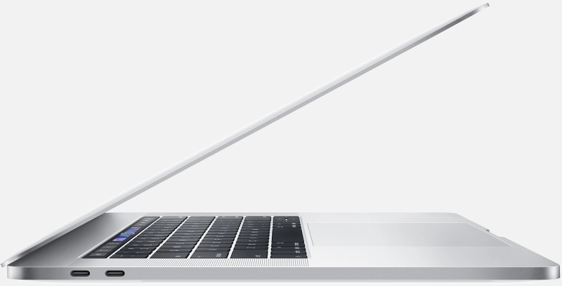 Macbook Pro 15" - Intel HexaCore i7 2,6GHz - 16GB Ram - SSD 512GB - 2019 - AMD Radeon PRO 555X (4GB) - Silber - Duits toetsenbord