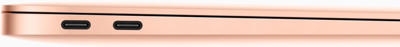 Macbook Air 13" - Apple M1 8-core - Apple 7-core GPU - 8GB Ram - SSD 256GB - 2020 - Gold - Duits toetsenbord