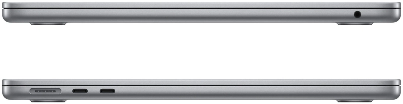 Macbook Air 13" - Apple M2 8-Core - Apple 10-Core GPU - 16GB Ram - SSD 512GB - 2022 - Space Gray - Duits toetsenbord