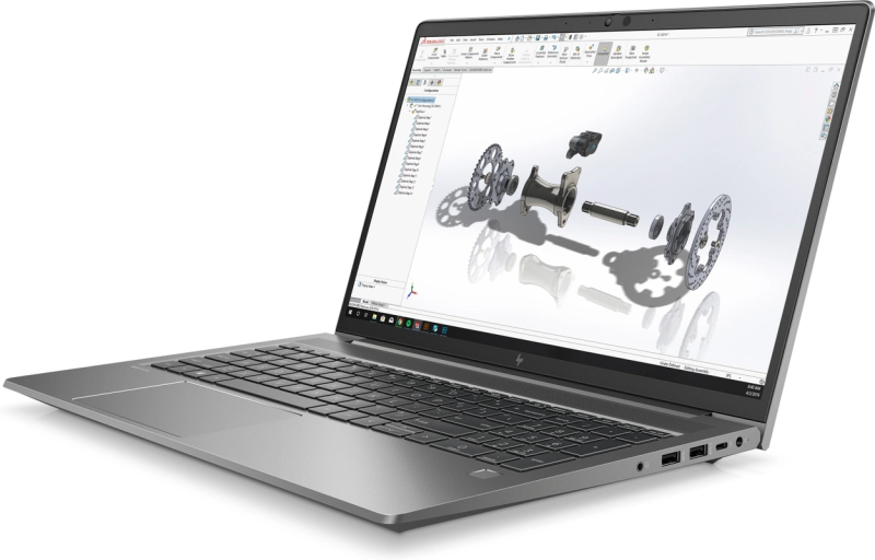 HP Zbook Power G8 - Intel HexaCore i7-11850H - 32GB Ram - 1TB SSD - 15.6" (39,62 cm) - NVIDIA T600 - Windows 11 Pro - Duitstalig toetsenbord